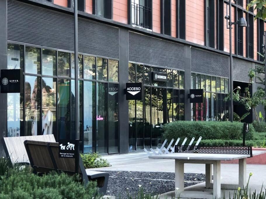 Апартаменты Nuevo Y Lujoso Depto Con Amenidades Nuevo Polanco Мехико Экстерьер фото